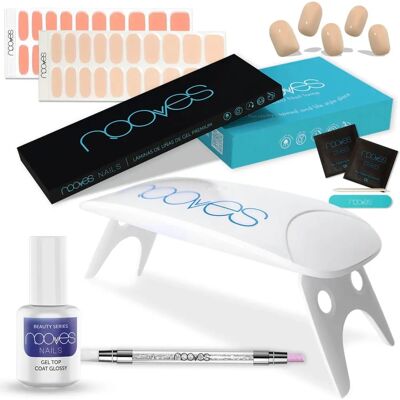 Nooves Premium Manicure Set - 8-delige Gel Nagelstrips voor Vrouwen Nooves Premium Manicure Set - 8-delige Gel Nagelstrips voor Vrouwen