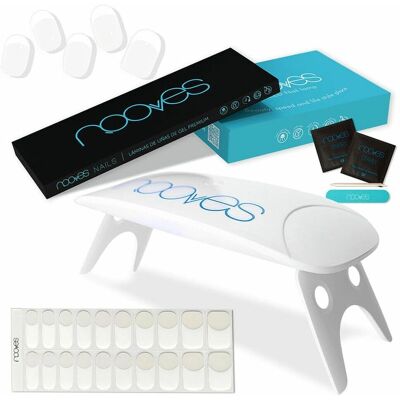 Fogli di Gel Premium Nooves Rosa - Set Manicure francese Fogli di Gel Premium Nooves Rosa - Set Manicure francese
