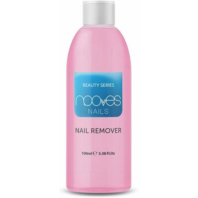 Nooves Nail Polish Remover - 100ml - Vegan, Strawberry Scent Nooves Nail Polish Remover - 100ml - Vegan, Strawberry Scent