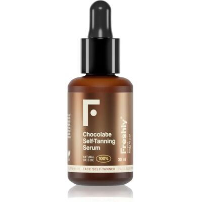 Sérum autobronzant au chocolat de Freshly Cosmetics - Progressif, Naturel, 30mL - Publicité Sérum autobronzant au chocolat de Freshly Cosmetics - Progressif, Naturel, 30mL - Publicité