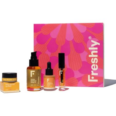 Aceite corporal Golden Radiance - Suero de vitamina C - Aceite labial Aceite corporal Golden Radiance - Suero de vitamina C - Aceite labial