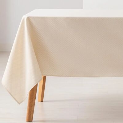 GAMUSI - Mantel antimanchas retangular jacquard 140x100 - Ouro - Toalha de mesa GAMUSI - Mantel antimanchas retangular jacquard 140x100 - Ouro - Toalha de mesa