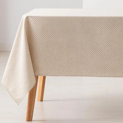 GAMUSI - Mantel antimanchas jacquard - Linho - Toalha de mesa GAMUSI - Mantel antimanchas jacquard - Linho - Toalha de mesa