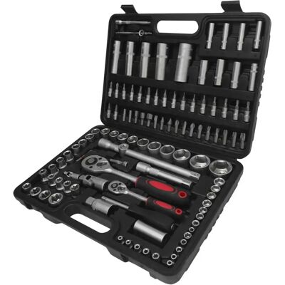 Kraftmann - 108P - Chrome-Vanadium - Set di attrezzi Kraftmann - 108P - Chrome-Vanadium - Set di attrezzi
