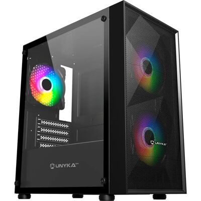 UNYKAch Mir B200 Noir - Boîtier de jeu compact UNYKAch Mir B200 Noir - Boîtier de jeu compact