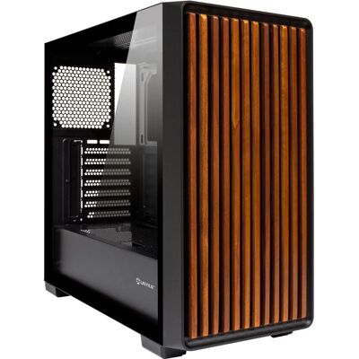 UNYKAch UK121804 Boîtier PC Tour Midi en Bois Noir - Type de produit UNYKAch UK121804 Boîtier PC Tour Midi en Bois Noir - Type de produit