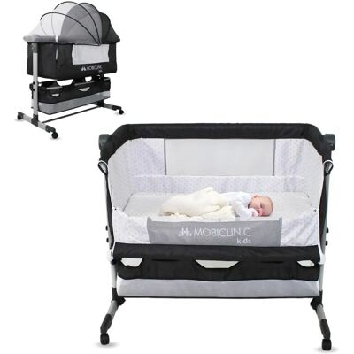 Cuna Night 3 en 1 MOBICLINIC - Ajustable, Mosquitera, Ruedas 360° Cuna Night 3 en 1 MOBICLINIC - Ajustable, Mosquitera, Ruedas 360°