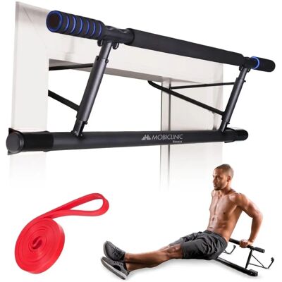 MOBICLINIC K5 Türrahmen Klimmzugstange - Fitnessgerät für Türrahmen MOBICLINIC K5 Türrahmen Klimmzugstange - Fitnessgerät für Türrahmen