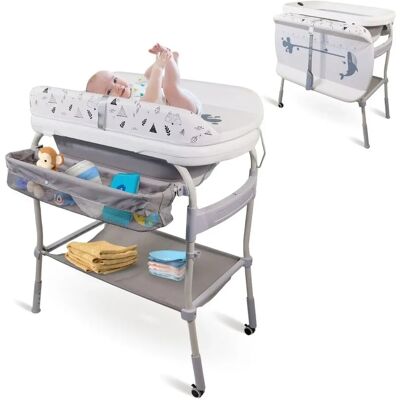MOBICLINIC Baby Changing Bathtub - Foldable, Adjustable, Waterproof MOBICLINIC Baby Changing Bathtub - Foldable, Adjustable, Waterproof