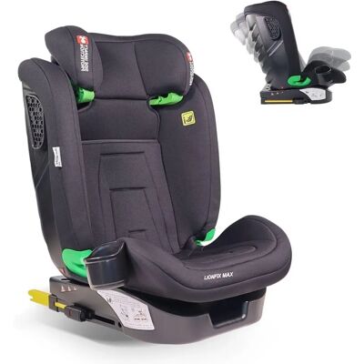 Cadeirinha de carro Mobiclinic - I-Size, Apoio de cabeça ajustável, IsoFix, 3 posições de reclínio Cadeirinha de carro Mobiclinic - I-Size, Apoio de cabeça ajustável, IsoFix, 3 posições de reclínio