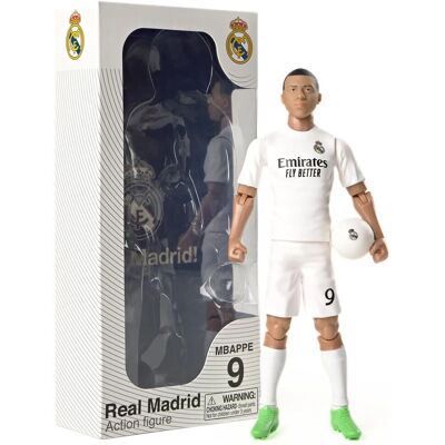 Banbotoys Kylian Mbappé 9 Ruchoma figurka 20cm Madrid Banbotoys Kylian Mbappé 9 Ruchoma figurka 20cm Madrid