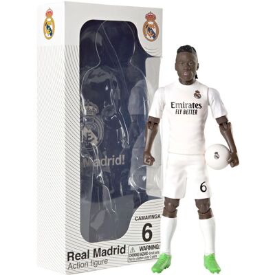 Action Figure Eduardo Camavinga Banbotoys - 20cm - Real Madrid Action Figure Eduardo Camavinga Banbotoys - 20cm - Real Madrid