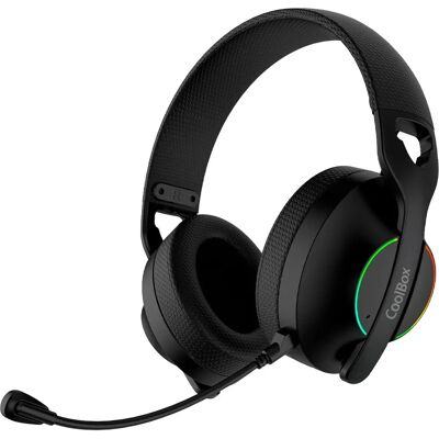 CoolBox WB01 RGB Fone de Ouvido - Sem Fio & Com Fio Gaming CoolBox WB01 RGB Fone de Ouvido - Sem Fio & Com Fio Gaming