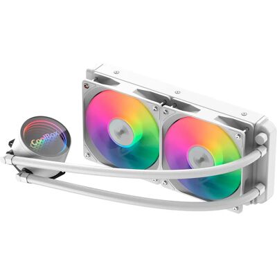 CoolBox Infinite Liquid 240 ARGB - Kit di raffreddamento a liquido per CPU CoolBox Infinite Liquid 240 ARGB - Kit di raffreddamento a liquido per CPU