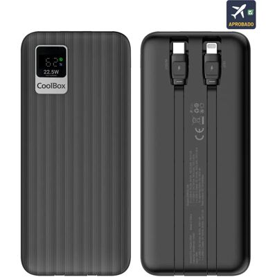 Power Bank CoolBox COO-PB20K-DP20 - 20000mAh Schermo LCD Ricarica rapida Power Bank CoolBox COO-PB20K-DP20 - 20000mAh Schermo LCD Ricarica rapida
