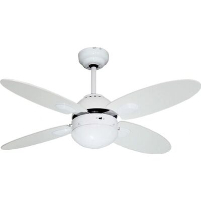 Ventilador de Teto Bastilipo Bermeo Níquel - Pás Reversíveis, Controle Remoto, 60W Ventilador de Teto Bastilipo Bermeo Níquel - Pás Reversíveis, Controle Remoto, 60W