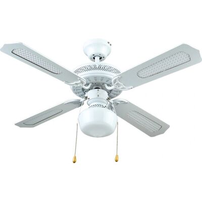 Wentylator sufitowy Nerja - Obrotowy, 60W, Biały Wentylator sufitowy Nerja - Obrotowy, 60W, Biały