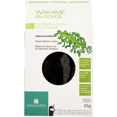 Algas Wakame Orgánicas Porto Muiños - 25 g Algas Wakame Orgánicas Porto Muiños - 25 g