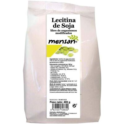 Mensan Sojalecithin Nicht-GMO 400g Nahrungsergänzung Mensan Sojalecithin Nicht-GMO 400g Nahrungsergänzung