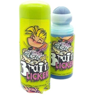 Hannah's Brain Licker Blå - Sur Flytande Godis - Paket av 12 Hannah's Brain Licker Blå - Sur Flytande Godis - Paket av 12