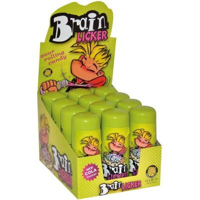 LatestBuy Brain Licker Surt godisdrink med blåbärssmak - 12 st LatestBuy Brain Licker Surt godisdrink med blåbärssmak - 12 st