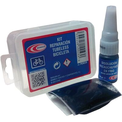 Kit de réparation Tubeless Bompar - Grosses coupures, réparation rapide - Publicité Kit de réparation Tubeless Bompar - Grosses coupures, réparation rapide - Publicité