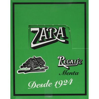 Regaliz Zara Menta - 100 Barras - Regaliz de Menta Regaliz Zara Menta - 100 Barras - Regaliz de Menta