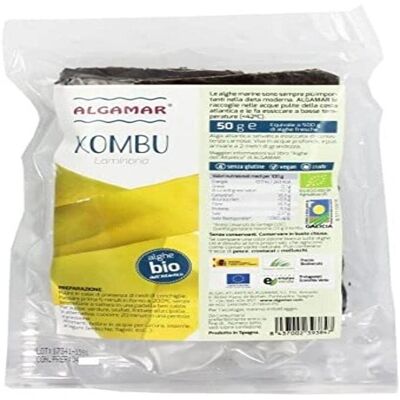 Algamar Kombu Alga - Alga Orgânica Atlântica - 100g Algamar Kombu Alga - Alga Orgânica Atlântica - 100g