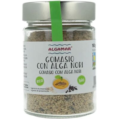 Algamar Algas Nori Orgânicas Sésamo Sal Gomasio Algamar Algas Nori Orgânicas Sésamo Sal Gomasio