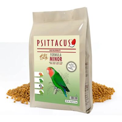 Psittacus Minor Alimento para Aves - Nutrición para Pájaros Pequeños Psittacus Minor Alimento para Aves - Nutrición para Pájaros Pequeños