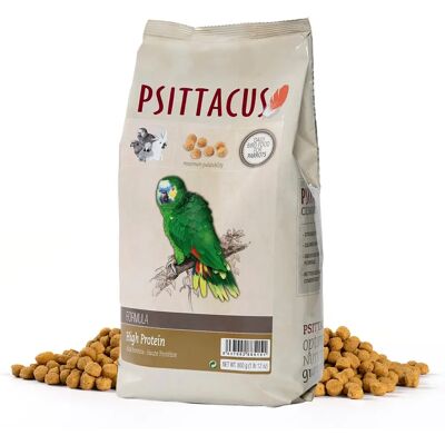 Alimento para Pássaros Psittacus Alta Proteína - Fórmula de Manutenção Alimento para Pássaros Psittacus Alta Proteína - Fórmula de Manutenção