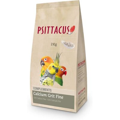 Psittacus Grit de Cálcio para Pequenos Papagaios - 2 KG Psittacus Grit de Cálcio para Pequenos Papagaios - 2 KG