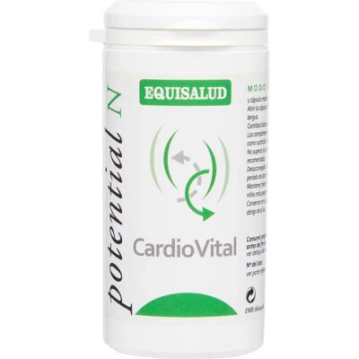 Equisalud Cardiovital - 60 Capsules - Supports Heart Health Equisalud Cardiovital - 60 Capsules - Supports Heart Health