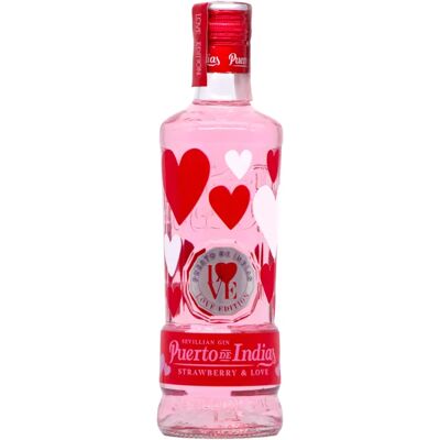 Puerto de Indias Strawberry & Love Valentines Gin 0.7L Puerto de Indias Strawberry & Love Valentines Gin 0.7L