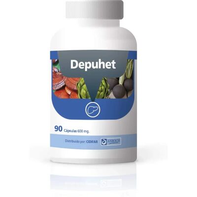 Anroch Fharma Depuhet - Soporte hepático - 90 Cápsulas Anroch Fharma Depuhet - Soporte hepático - 90 Cápsulas
