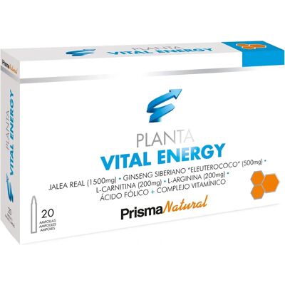 Plantavital Energía Prisma Natural 20 ampollas Plantavital Energía Prisma Natural 20 ampollas