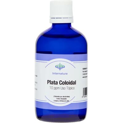 Internature Plata Coloidal 10 P.P.M - Uso Tópico - Plata Coloidal Tópica Internature Plata Coloidal 10 P.P.M - Uso Tópico - Plata Coloidal Tópica