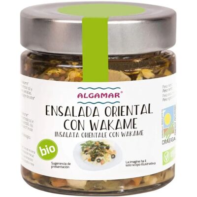 Salade orientale wakame bio - Algamar - Publicité Salade orientale wakame bio - Algamar - Publicité