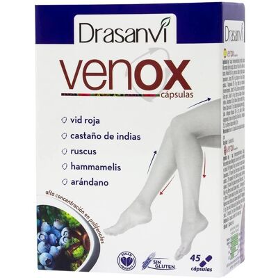 Drasanvi Venox 45 Capsules - Complément pour la circulation - Publicité Drasanvi Venox 45 Capsules - Complément pour la circulation - Publicité