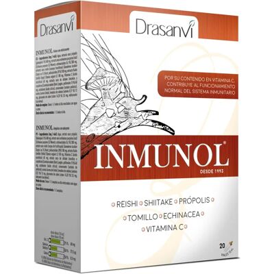 Drasanvi Immunol 20 Frascos - Suplemento alimentar para o sistema imunológico Drasanvi Immunol 20 Frascos - Suplemento alimentar para o sistema imunológico