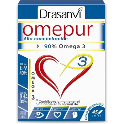 Drasanvi Omepur3 45 suplemento de omega-3 Drasanvi Omepur3 45 suplemento de omega-3