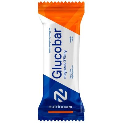 Barra energética Nutrinovex Glucobar Laranja - Suplemento energético Barra energética Nutrinovex Glucobar Laranja - Suplemento energético