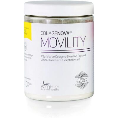 Vaminter Collagenova Movility - Colágeno con Ácido Hialurónico - 390 g polvo Vaminter Collagenova Movility - Colágeno con Ácido Hialurónico - 390 g polvo