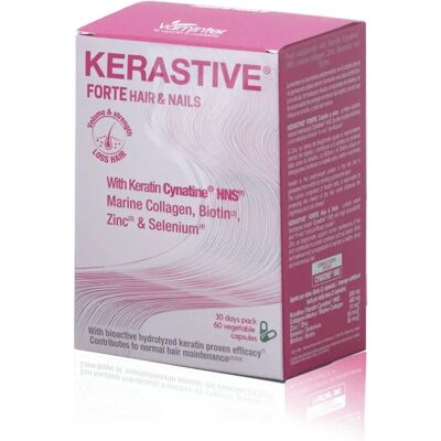 Vaminter Kerastive Forte Colágeno para Cabello y Uñas 60 Cápsulas Vaminter Kerastive Forte Colágeno para Cabello y Uñas 60 Cápsulas