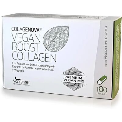 Vaminter Colagenova Vegan Boost - Suplemento de colágeno vegano Vaminter Colagenova Vegan Boost - Suplemento de colágeno vegano