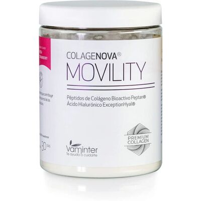 Vaminter Movility Suplemento de Colágeno Fresa - Colágeno, Ácido Hialurónico, 390g Vaminter Movility Suplemento de Colágeno Fresa - Colágeno, Ácido Hialurónico, 390g