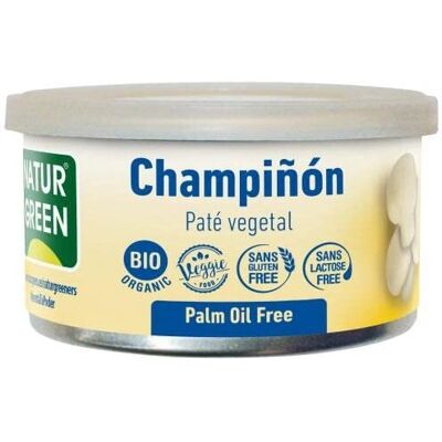 NaturGreen Organic Mushroom Vegetable Pate 125g NaturGreen Organic Mushroom Vegetable Pate 125g