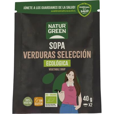 Naturgreen Bio-Gemüsesuppe 12 Sorten - 40g Naturgreen Bio-Gemüsesuppe 12 Sorten - 40g
