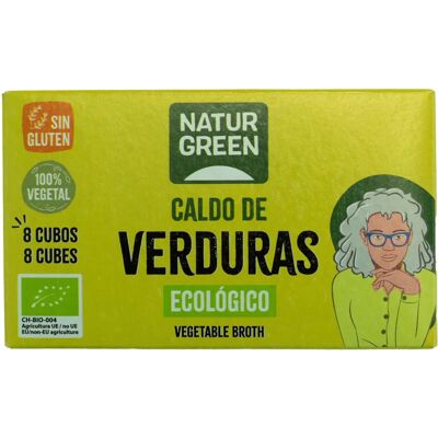 Naturgreen Bio-Gemüsebrühewürfel - 8 Stück Naturgreen Bio-Gemüsebrühewürfel - 8 Stück