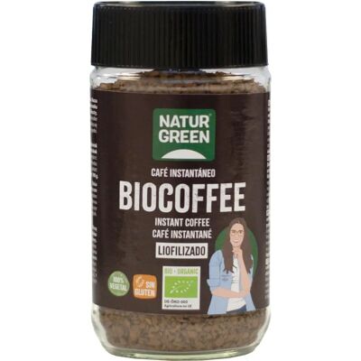Naturgreen BioCoffee Arabica Robusta Orgânico 100g - Café Instantâneo Naturgreen BioCoffee Arabica Robusta Orgânico 100g - Café Instantâneo